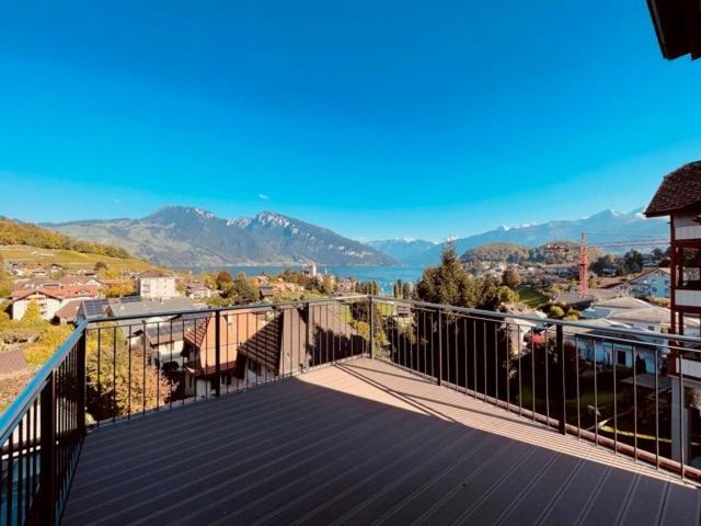 Berg & Berg Apartments - Spiez Self-Check-In Exteriér fotografie