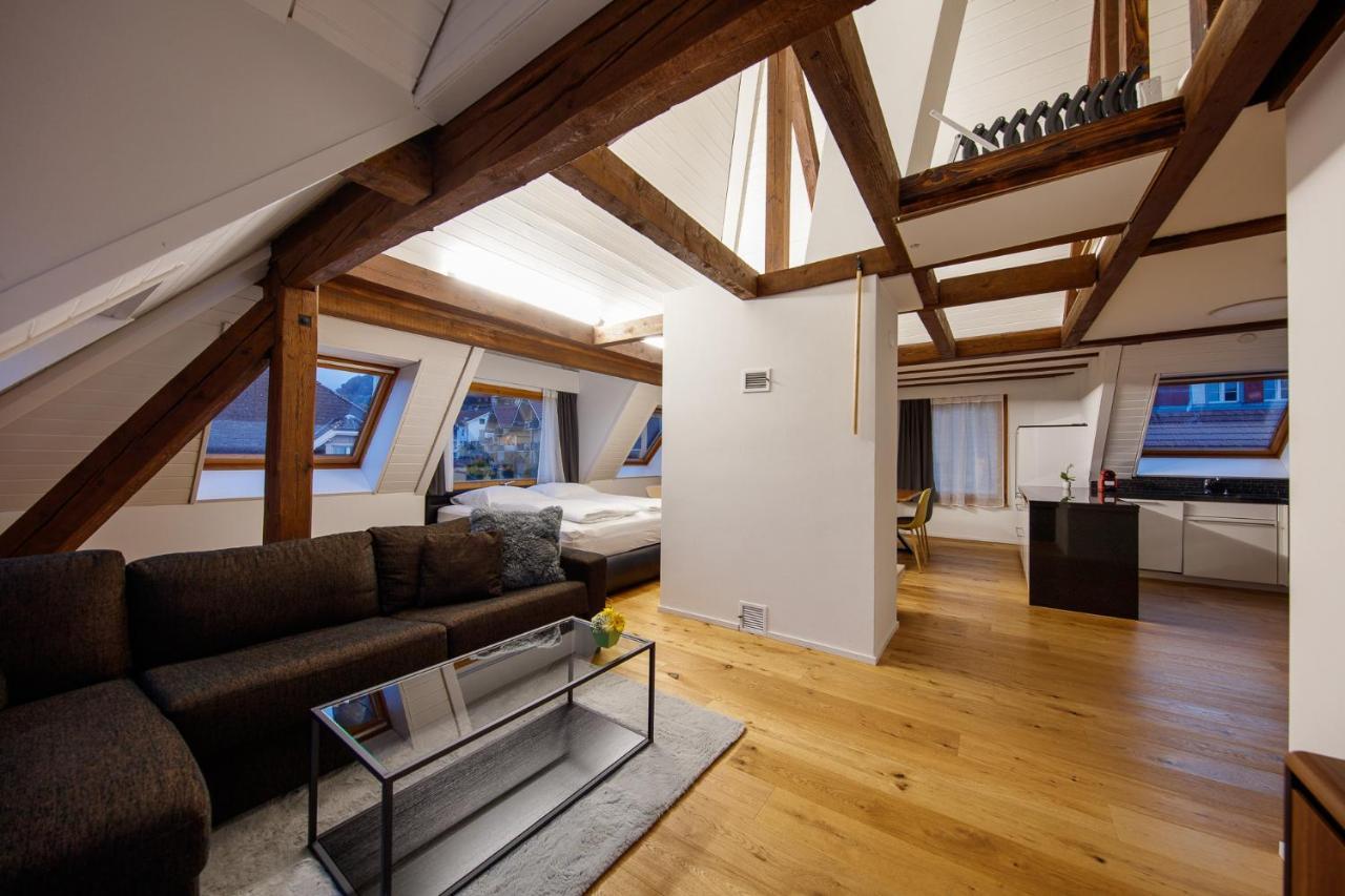 Berg & Berg Apartments - Spiez Self-Check-In Exteriér fotografie