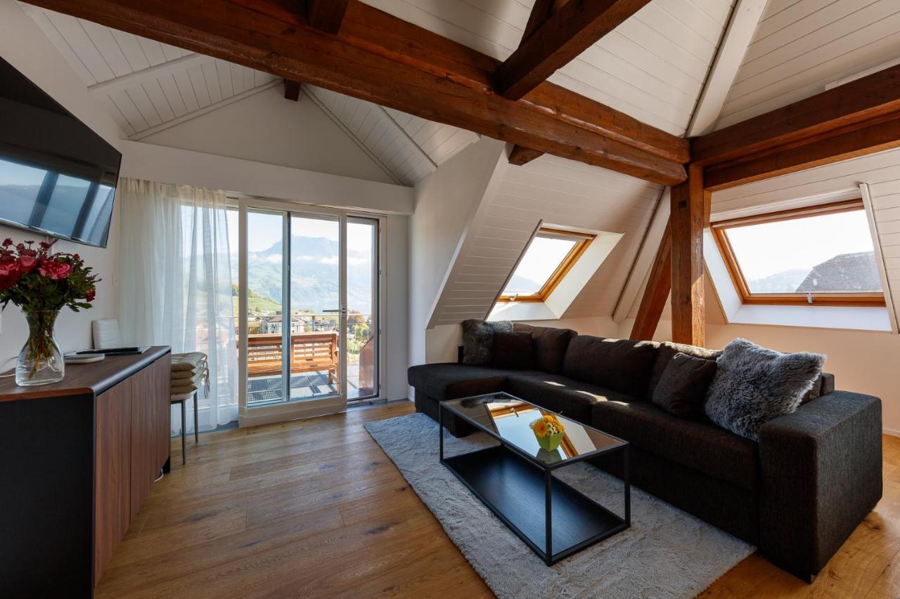 Berg & Berg Apartments - Spiez Self-Check-In Exteriér fotografie